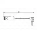 Warnkontakt Bremsbelagverschleiß Bosch 1 987 473 070 für Mercedes Benz