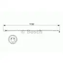Warnkontakt Bremsbelagverschleiß Bosch 1 987 473 505 für Bmw Hinterachse