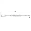 Warnkontakt Bremsbelagverschleiß Bosch 1 987 474 934 für Opel für Vauxhall