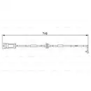 Warnkontakt Bremsbelagverschleiß Bosch 1 987 474 934 für Opel für Vauxhall
