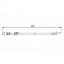 Warnkontakt Bremsbelagverschleiß Bosch 1 987 474 964 für Mercedes Benz