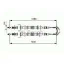 BOSCH 1 987 477 528 Seilzug, Feststellbremse