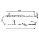 BOSCH 1 987 477 613 Seilzug, Feststellbremse