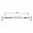 BOSCH 1 987 477 646 Seilzug, Feststellbremse