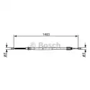 BOSCH 1 987 477 646 Seilzug, Feststellbremse