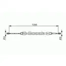 BOSCH 1 987 477 692 Seilzug, Feststellbremse