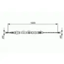 BOSCH 1 987 477 696 Seilzug, Feststellbremse