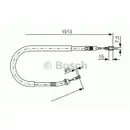 BOSCH 1 987 477 852 Seilzug, Feststellbremse