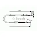 BOSCH 1 987 477 910 Seilzug, Feststellbremse