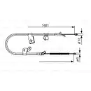 BOSCH 1 987 477 919 Seilzug, Feststellbremse