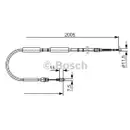 BOSCH 1 987 477 923 Seilzug, Feststellbremse
