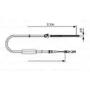 BOSCH 1 987 482 125 Seilzug, Feststellbremse
