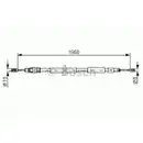 BOSCH 1 987 482 320 Bremsseil