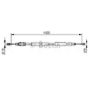BOSCH 1 987 482 320 Bremsseil