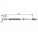BOSCH 1 987 482 461 Seilzug, Feststellbremse