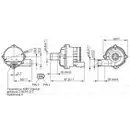 Zusatzwasserpumpe (heizwasserkreislauf) Bosch 0 392 023 004 für Mercedes Benz