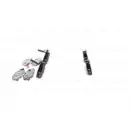 Bremsbelagsatz Scheibenbremse Bosch 0 986 424 030 für Alfa Romeo für Citroën