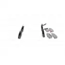 Bremsbelagsatz Scheibenbremse Bosch 0 986 424 030 für Alfa Romeo für Citroën
