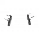 BOSCH 0 986 424 033 Bremsbelagsatz, Scheibenbremse