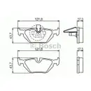 BOSCH 0 986 424 484 Bremsbelagsatz, Scheibenbremse
