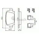 BOSCH 0 986 424 528 Bremsbelagsatz, Scheibenbremse