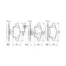 BOSCH 0 986 424 537 Bremsbelagsatz, Scheibenbremse