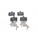 BOSCH 0 986 424 580 Bremsbelagsatz, Scheibenbremse