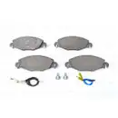 BOSCH 0 986 424 581 Bremsbelagsatz, Scheibenbremse