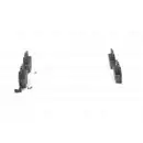BOSCH 0 986 424 630 Bremsbelagsatz, Scheibenbremse