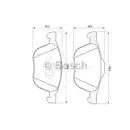 BOSCH 0 986 424 794 Bremsbelagsatz, Scheibenbremse
