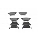 Bremsbelagsatz Scheibenbremse Bosch 0 986 460 002 für Mercedes Benz Hinterachse