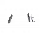 BOSCH 0 986 467 720 Bremsbelagsatz, Scheibenbremse