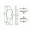 BOSCH 0 986 468 890 Bremsbelagsatz, Scheibenbremse