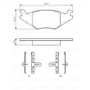 BOSCH 0 986 468 890 Bremsbelagsatz, Scheibenbremse