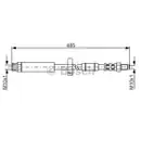 BOSCH 1 987 481 063 Bremsschlauch