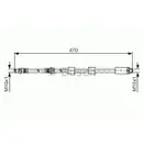 BOSCH 1 987 481 481 Bremsschlauch