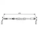 BOSCH 1 987 481 481 Bremsschlauch