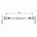 BOSCH 1 987 476 118 Bremsschlauch