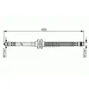 BOSCH 1 987 476 126 Bremsschlauch