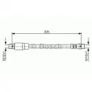 BOSCH 1 987 476 171 Bremsschlauch