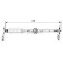 BOSCH 1 987 476 180 Bremsschlauch