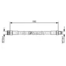 BOSCH 1 987 476 230 Bremsschlauch