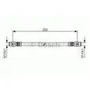 BOSCH 1 987 476 309 Bremsschlauch