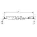 BOSCH 1 987 476 418 Bremsschlauch