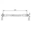 BOSCH 1 987 476 421 Bremsschlauch