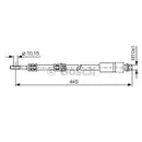 BOSCH 1 987 476 455 Bremsschlauch