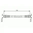 BOSCH 1 987 476 458 Bremsschlauch