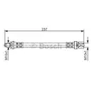 BOSCH 1 987 476 564 Bremsschlauch