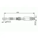 BOSCH 1 987 476 644 Bremsschlauch