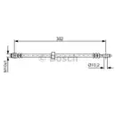 BOSCH 1 987 476 696 Bremsschlauch